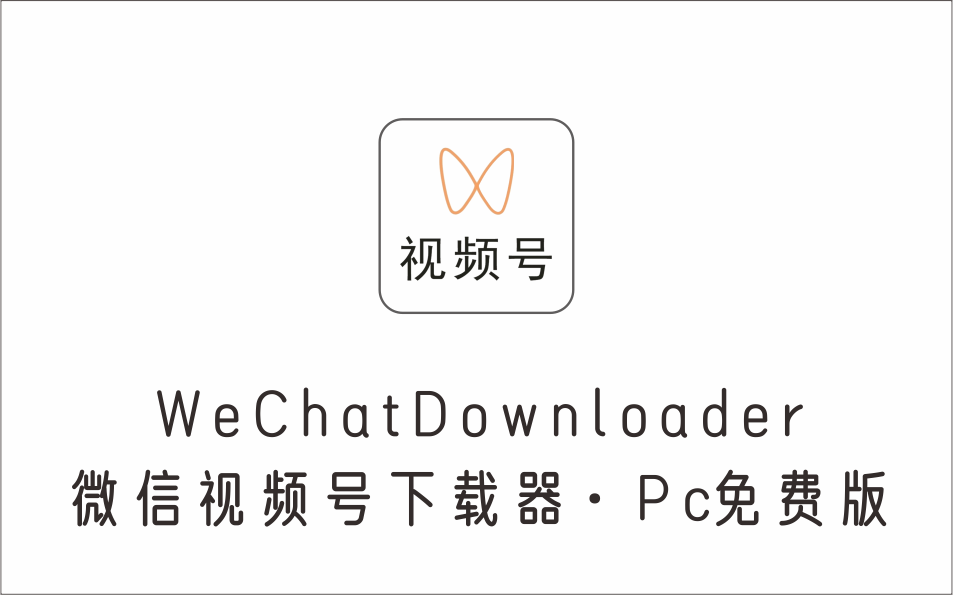 微信视频号视频下载器 WeChatDownloader PC免费版-1